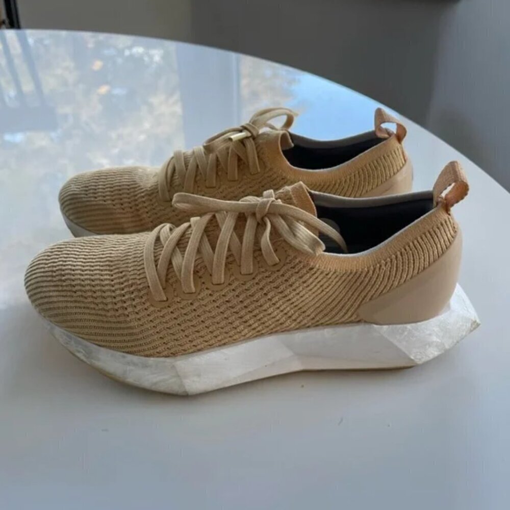 Allbirds Tree Flyers Sneakers Women's 8 Lux Beige Special Edition Blizzard Sole - Picture 5 of 8